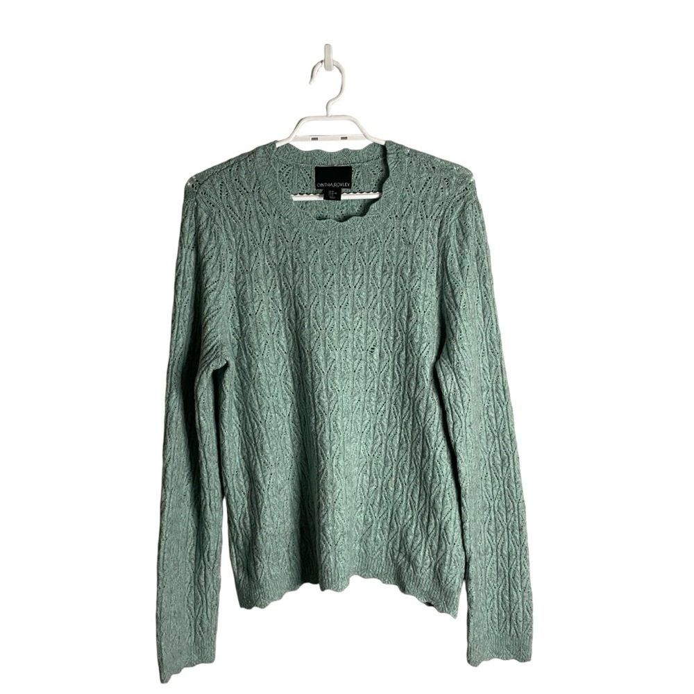 Cynthia Rowley Women's Crochet Knit Sweater